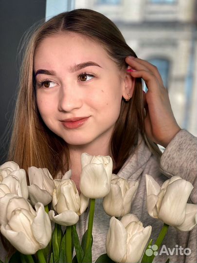 Брови макияж прически