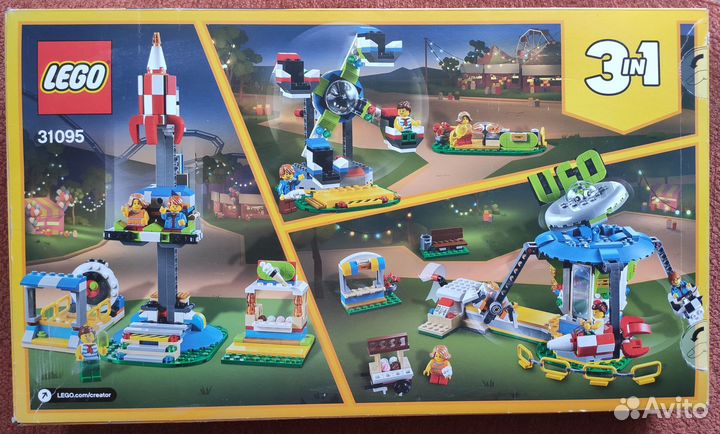 Lego Fairground 10244 Mixer + 31095 Carousel