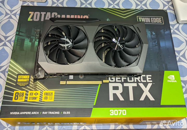 Zotac Gaming GeForce RTX 3070 Twin Edge LHR 8GB