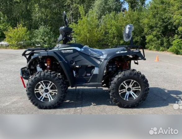 Квадроцикл Linhai Yamaha D 300 4WD черный