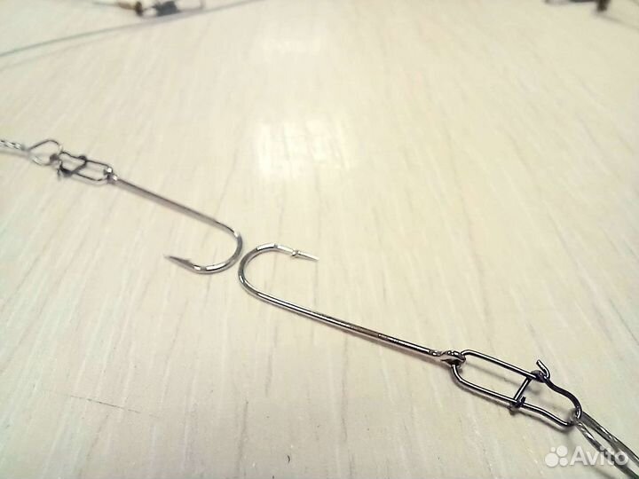 Оснастка на воблу готовая с крючками