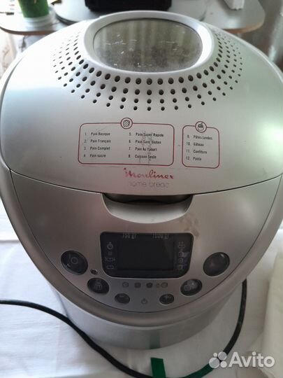 Хлебопечка moulinex