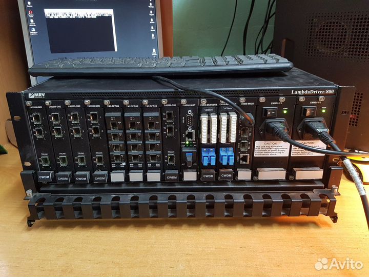 Шасси lambdaDriver 800 с модулями