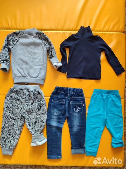 Вещи пакетом на мальчика 86 92