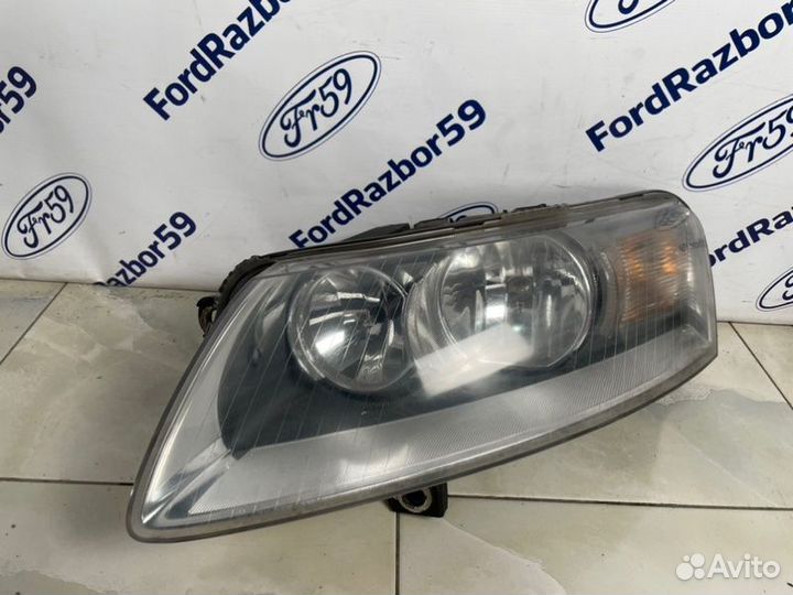 Фара передняя левая Audi A6 С6 2004-2008