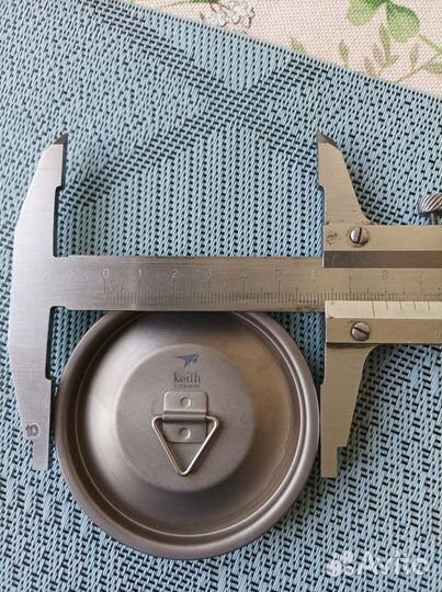 Крышка титановая для кружки