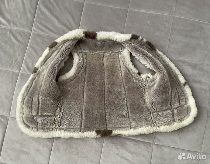 Жилет из натурального меха детский (овчина)