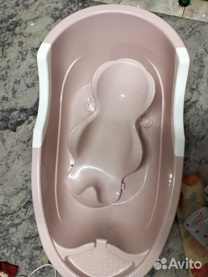Ванночка для купания с горкой