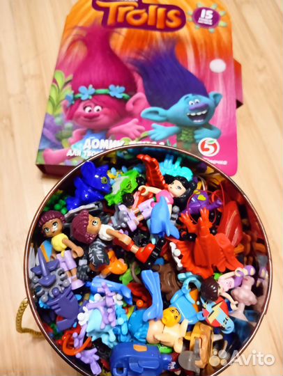 Мелкие игрушки из киндера