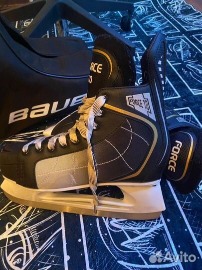 Коньки хоккейные Atemi force 7.0 43 размер бауер