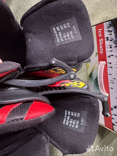 Коньки с раздвижным ботинком eu 30-35