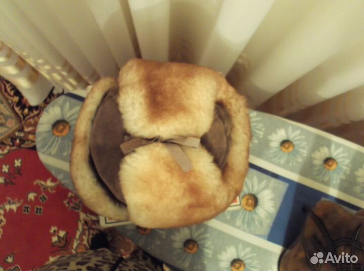 Шапка из натуральной овчины