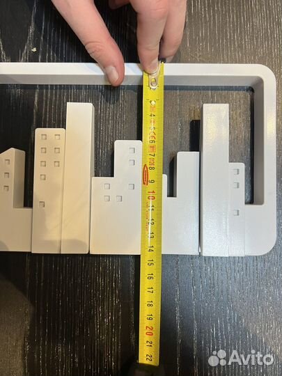 Вешалка настенная Umbra Skyline 50 см, 5 крючков