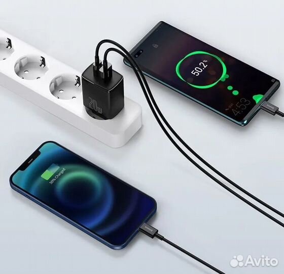 Зарядное устройство baseus Compact Quick Charger u