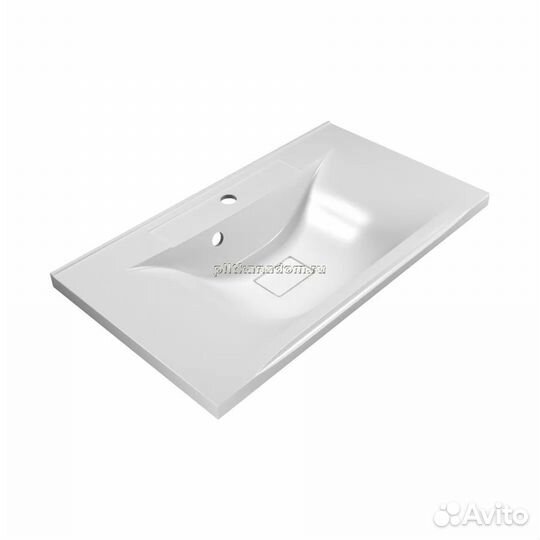 Brevita Balaton - 65 с 2 ящ, подвесная белый Тумба