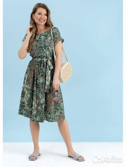 Платье для беременных и кормящих 44