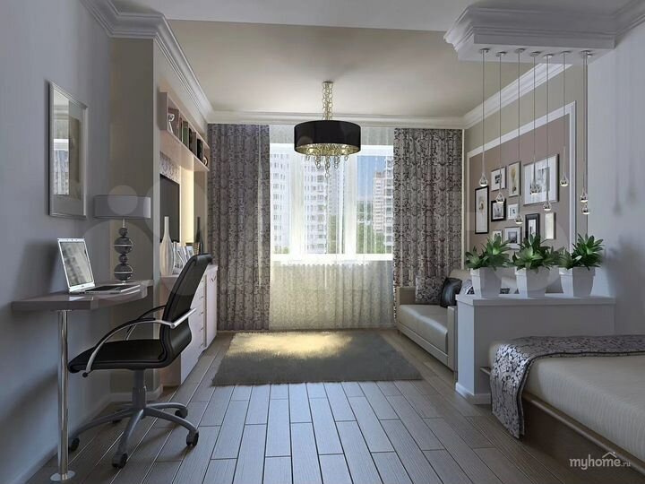2-к. квартира, 61 м², 6/8 эт.
