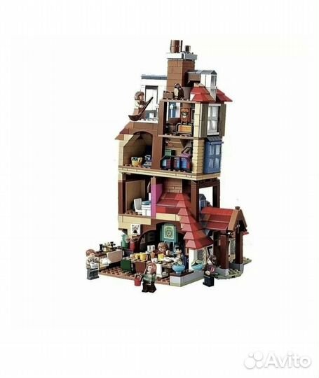 Конструктор Harry Potter Дом Уизли 1047 деталей