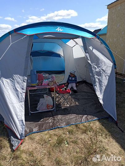 Палатка quechua arpenaz 4 1 новая