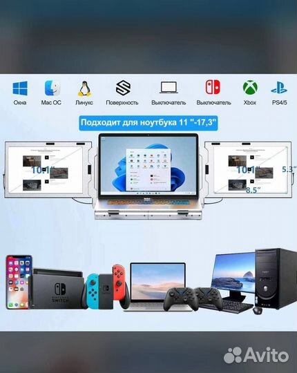 Лэптоп дополнительный экран для ноутбука