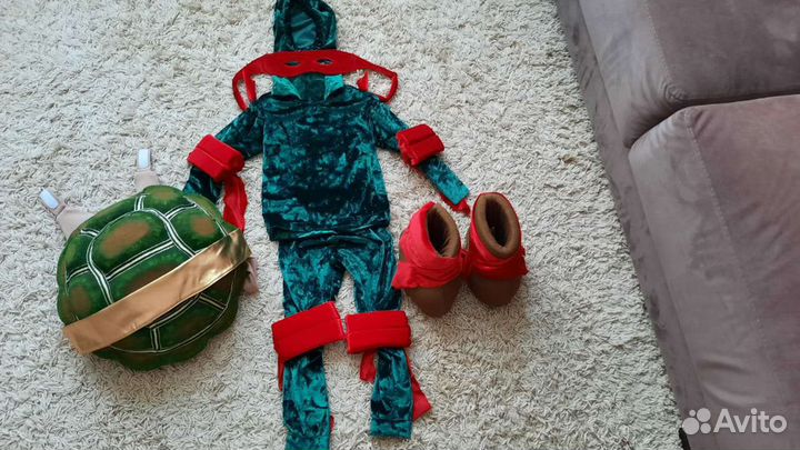 Черепашка-ниндзя (Дизайнерский новогодний костюм)