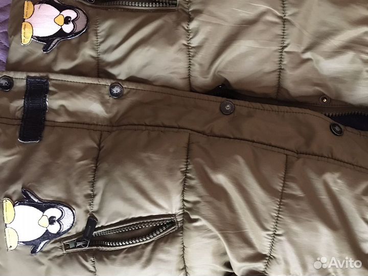 Куртка для мальчика с комбинезоном