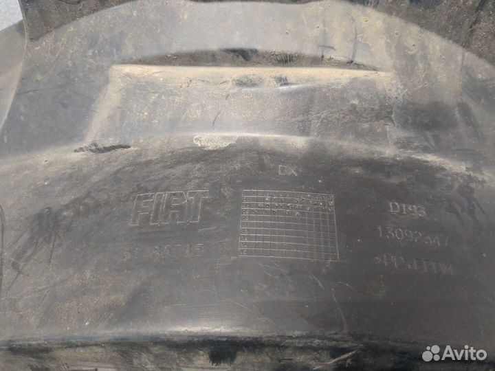 Защита арок (подкрылок) правая передняя Fiat 500 2007