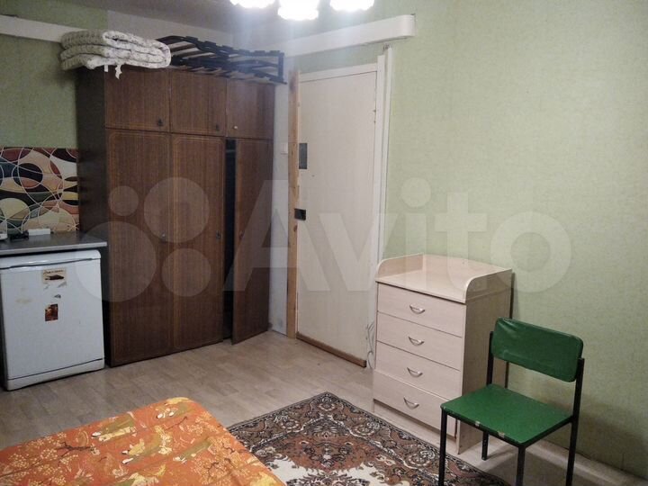 Комната 18 м² в 2-к., 1/9 эт.
