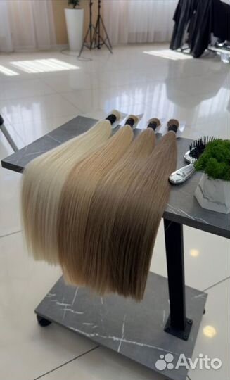 Наращивание волос в 6 рук