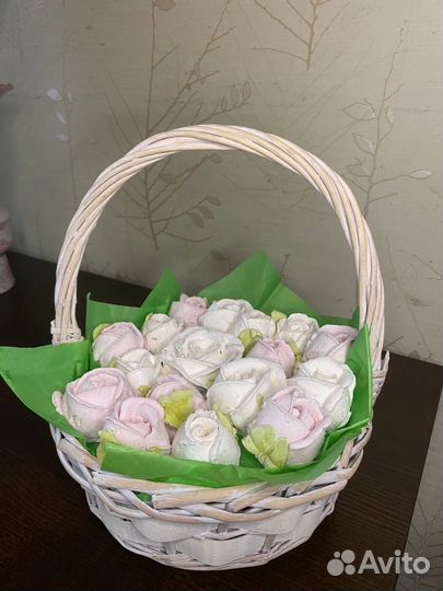 Букет из зефира