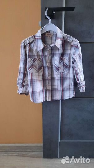 Рубашки на мальчика 92-98