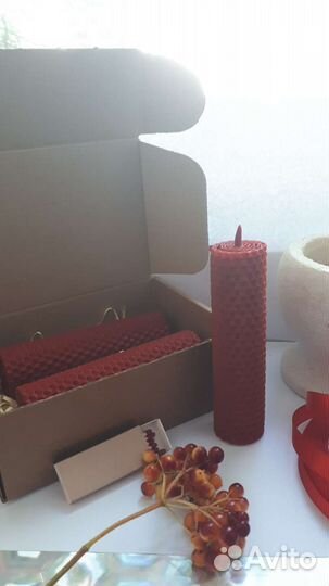 Свечи из натуральной вощины