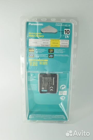 Аккумулятор panasonic CGA-DU14 (VSK0631/VSK0651)