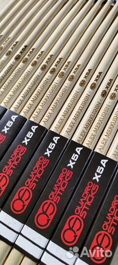 Барабанные палочки Quadrosticks 2В 5В 5А 7A 5А 5В