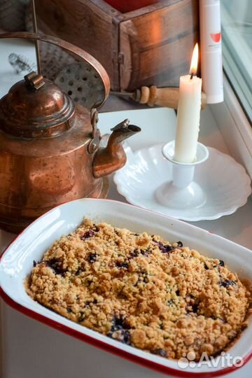 Эмалированный подсвечник