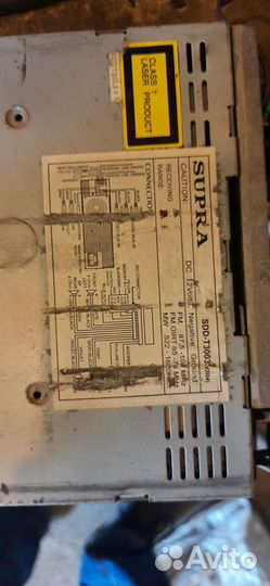 Автомагнитола Supra sdd-t3003 440