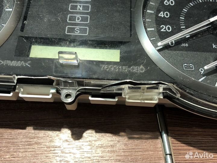 Спидометр на LC 200 нового образца