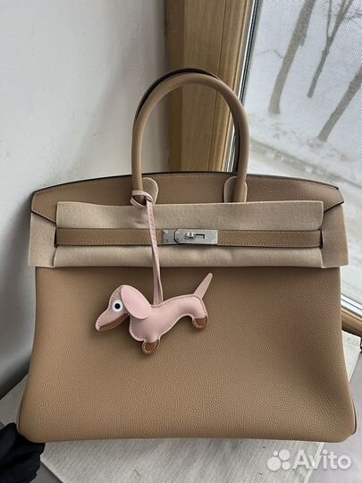 Подвески на сумки Hermes Dachshund