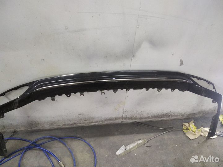 Накладка заднего бампера дженезис