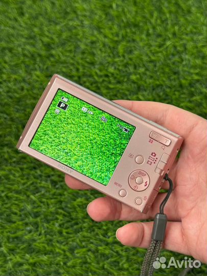 Розовый фотоаппарат Sony Cybershot DSC-W510 #2 y2k