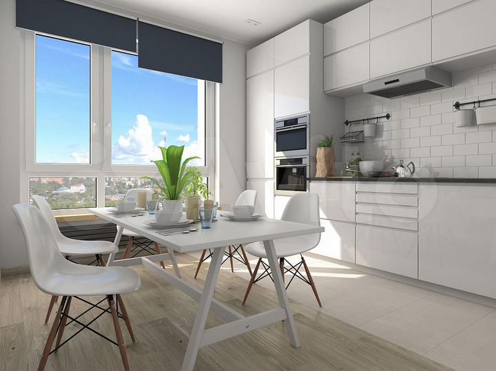 3-к. квартира, 91,5 м², 21/25 эт.