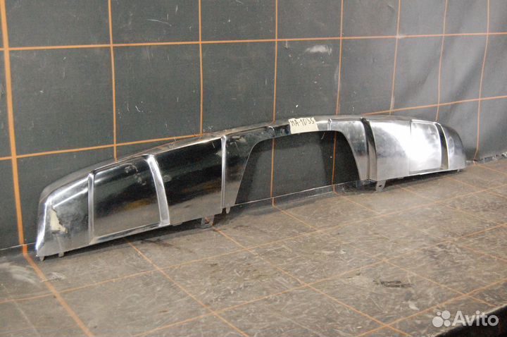 Спойлер бампера заднего-Mercedes-Benz GL- AMG X166