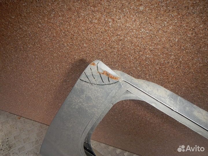 Дверь задняя правая, Skoda -fabia (07-14)