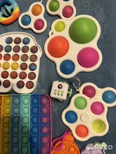 Попиты, кубик антистресс и тд