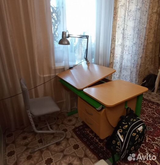 Растущая парта Дэми + стул