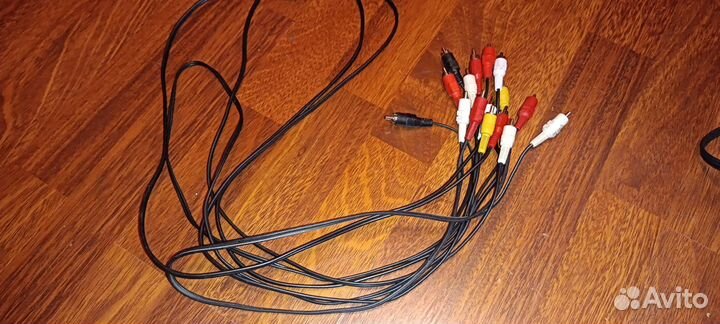 Тюльпаны - 3*3RCA, 2*2RCA провода