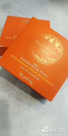 Avon Spa Очищающее мыло с экстрактом зелёного чая