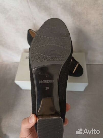 Туфли женские замшевые 39 размер