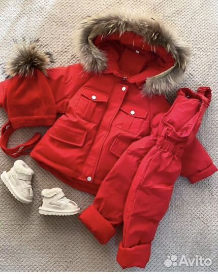 Зимний комбинезон раздельный