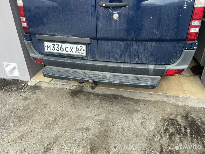 Подножка с фаркопом мерседес спринтер